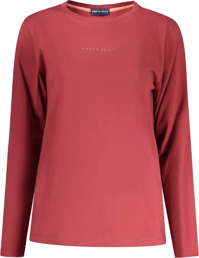 North Sails Rosso Cotton Women T-Shirt
