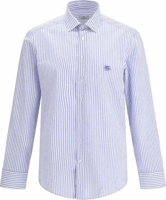 Etro Multicolor Cotton Dress Shirt