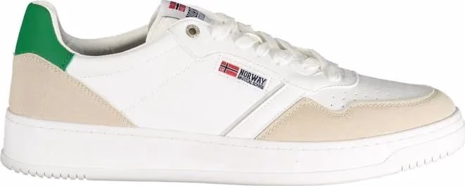 Norway 1963 White Polyurethane Men Sneaker