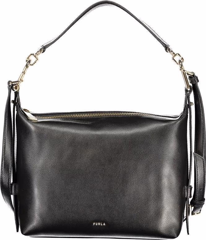 Furla Nero Leather Women Bag