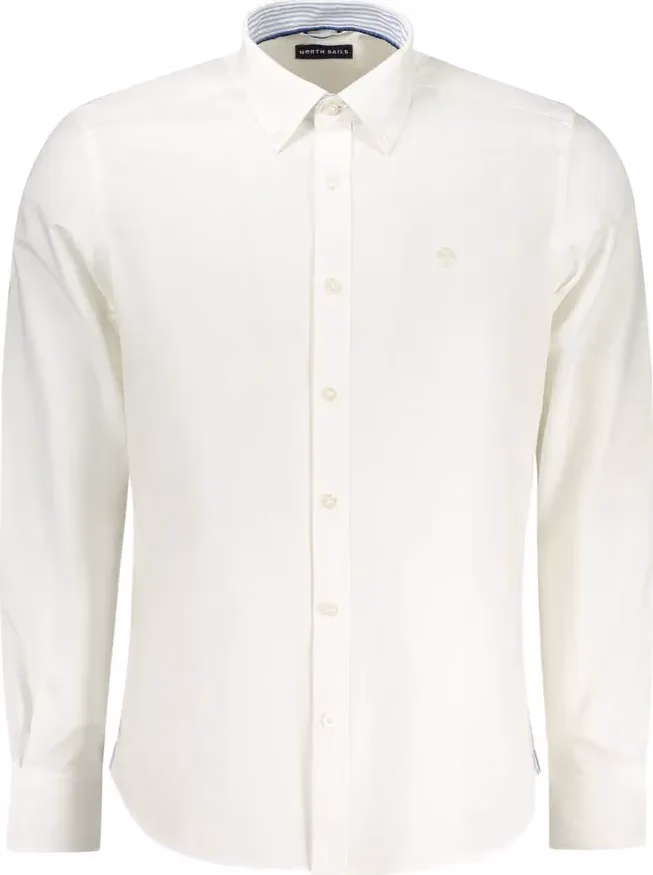 North Sails Bianco Cotton Men Shirt