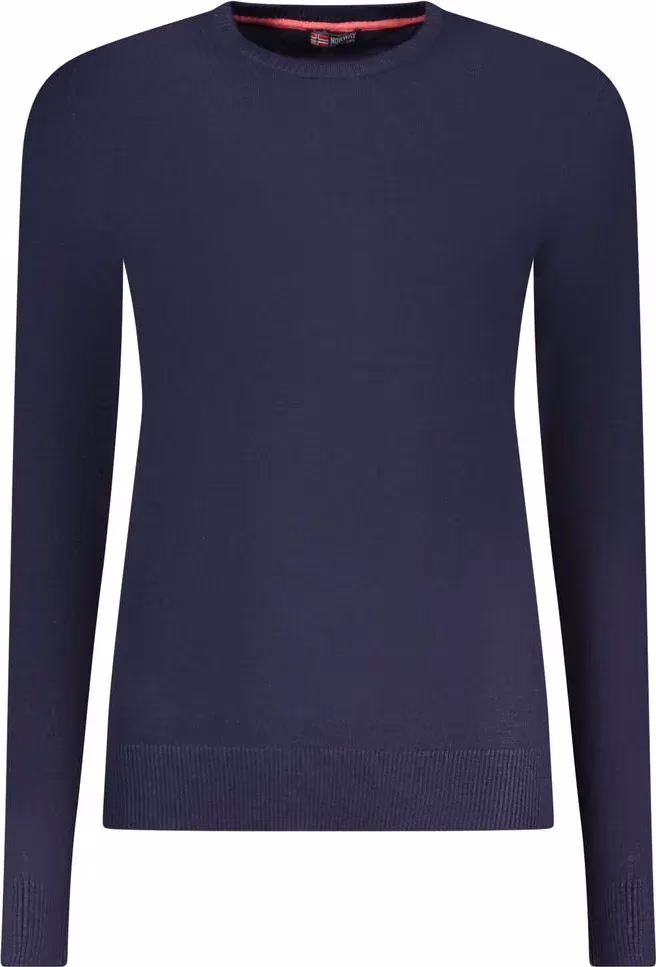 Norway 1963 Blu Viscose Donna Maglia