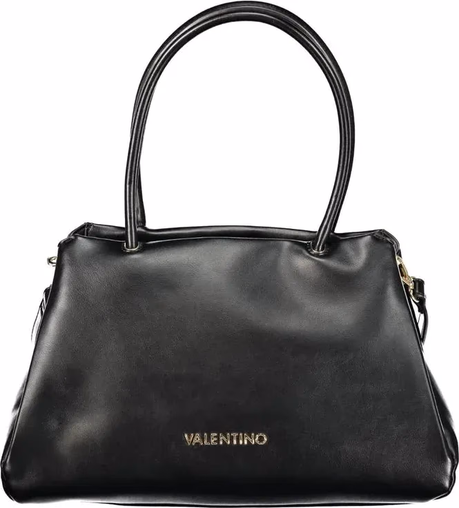 Mario Valentino Black Polyurethane Women's Bag