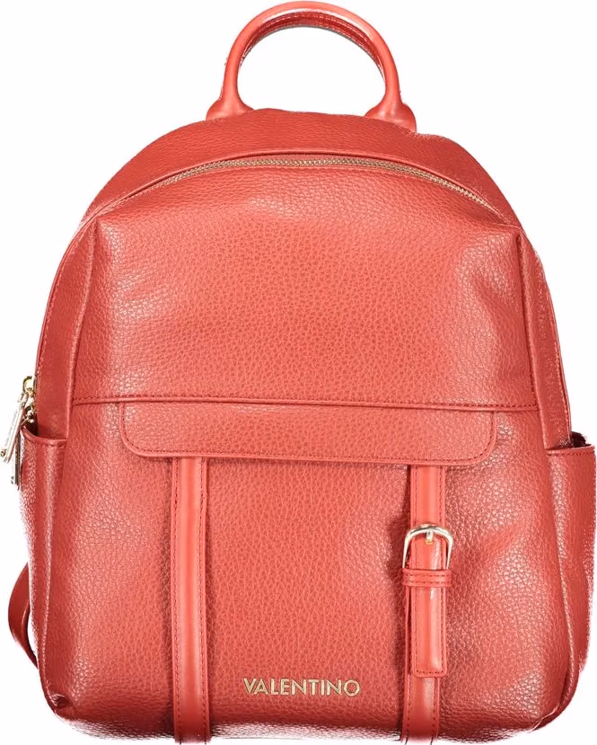 Mario Valentino Rosso Polyurethane Women's Backpack
