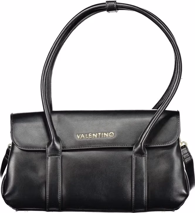 Mario Valentino Black Polyurethane Women's Bag