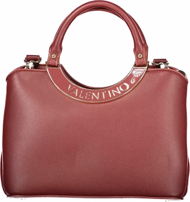 Mario Valentino Rosso Polyurethane Women's Bag