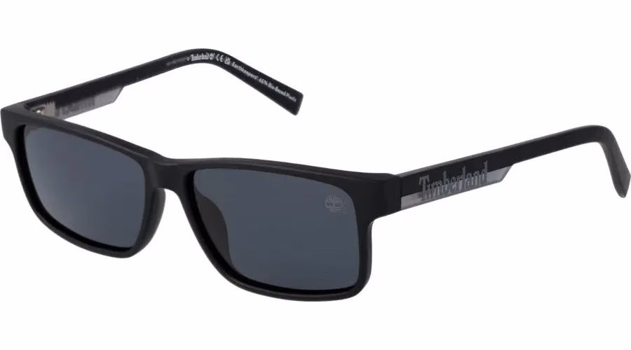 Timberland Black Stainless Steel Sunglasses