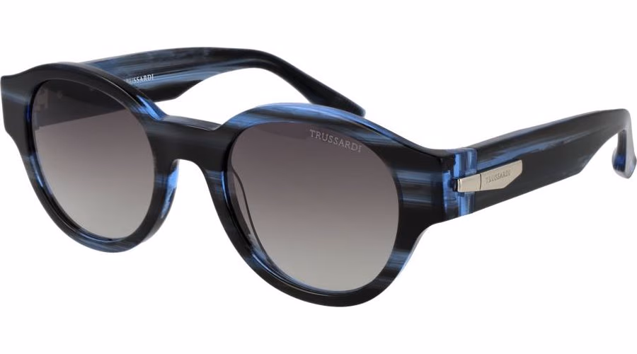 Trussardi Black Acetate Sunglasses